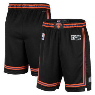 Wholesale Men's NBA New York Knicks Nike 2021-22 City Edition Shorts (4)