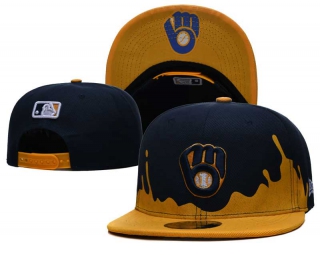 Wholesale MLB Milwaukee Brewers Snapback Hats 6006