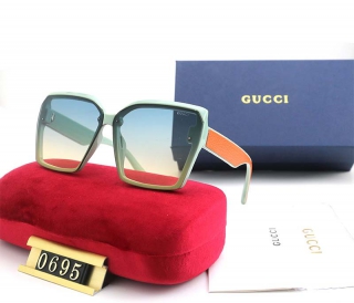 Wholesale GUCCI 0695 Square Sunglasses AAA (1)