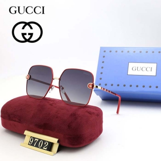 Wholesale GUCCI 9702 Square Sunglasses AAA (4)