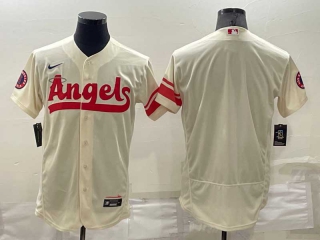 Men's MLB Los Angeles Angels Flex Base Jerseys (19)