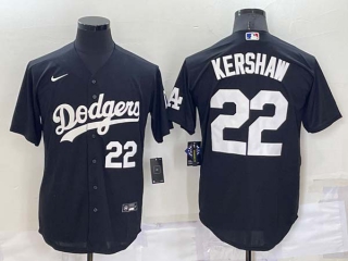 Men's MLB Los Angeles Dodgers Clayton Kershaw #22 Jersey (17)