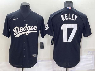 Men's MLB Los Angeles Dodgers Joe Kelly #17 Jersey (2)
