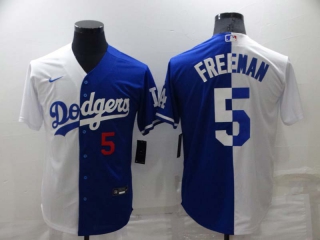 Men's MLB Los Angeles Dodgers Freddie Freeman #5 Jerseys (9)