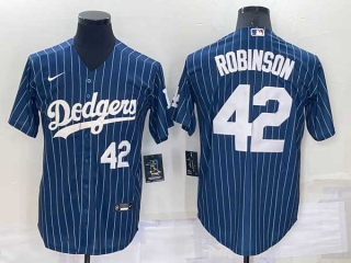 Men's MLB Los Angeles Dodgers Jackie Robinson #42 Jersey (8)