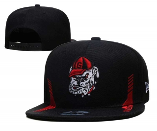 NCAA College Georgia Bulldogs Snapback Hat 3001