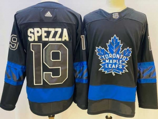 Men's NHL Toronto Maple Leafs #19 Jason Spezza Black X Drew House Inside Out Stitched Jersey