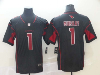 Men's NFL Arizona Cardinals #1 Kyler Murray Nike Black Color Rush Vapor Limited Jersey (24)