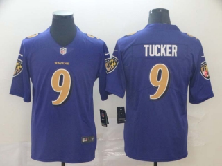 Men's NFL Baltimore Ravens #9 Justin Tucker Nike Purple Jerseys (10)
