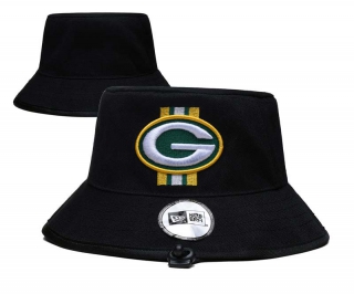 Wholesale NFL Green Bay Packers New Era Embroidered Bucket Hats 3004