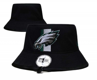 Wholesale NFL Philadelphia Eagles New Era Embroidered Bucket Hats 3003