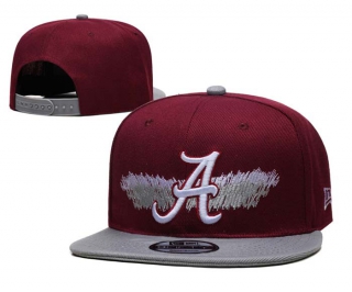 NCAA Alabama Crimson Tide New Era Crimson Scribble 9FIFTY Snapback Hat 3003