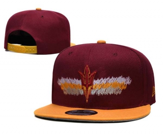 NCAA Arizona State Sun Devils New Era Maroon Scribble 9FIFTY Snapback Hat 3001