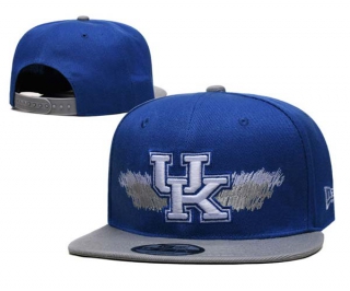 NCAA Kentucky Wildcats New Era Royal Scribble 9FIFTY Snapback Hat 3002