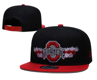NCAA Ohio State Buckeyes New Era Black Scribble 9FIFTY Snapback Hat 3003