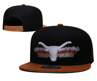 NCAA Texas Longhorns New Era Black Scribble 9FIFTY Snapback Hat 3003