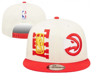 Wholesale Atlanta Hawks New Era Cream Red 2022 NBA Draft 9FIFTY Snapback Hat 3006
