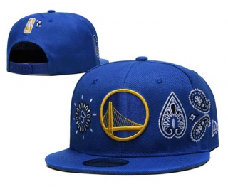 Wholesale NBA Golden State Warriors New Era 9FIFTY Royal Paisley Elements Snapback Hat 3040