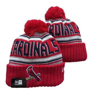 Wholesale MLB St. Louis Cardinals New Era Red Knit Beanies Hats 3002