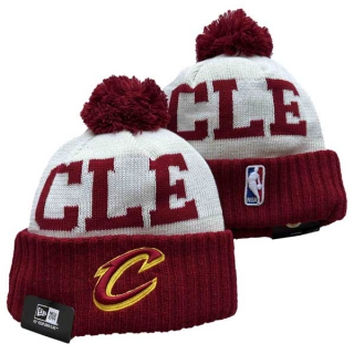 Wholesale NBA Cleveland Cavaliers New Era Red Beanies Knit Hats 3002