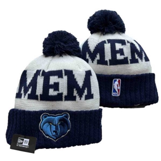 Wholesale NBA Memphis Grizzlies New Era Navy Beanies Knit Hats 3002