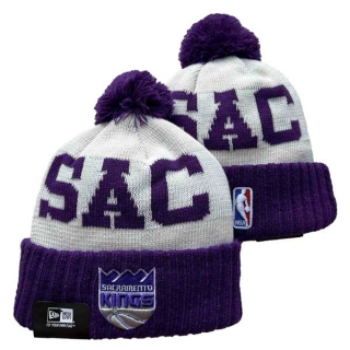 Wholesale NBA Sacramento Kings New Era Purple Beanies Knit Hats 3002