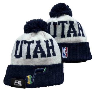 Wholesale NBA Utah Jazz New Era Navy Beanies Knit Hats 3001