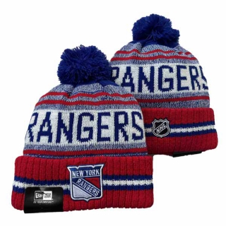 Wholesale NHL New York Rangers New Era Knit Beanie Hat 3004