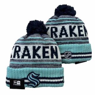 Wholesale NHL Seattle Kraken New Era Knit Beanie Hat 3002