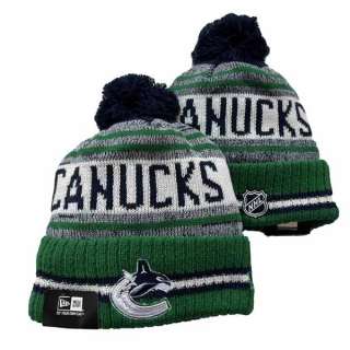 Wholesale NHL Vancouver Canucks New Era Knit Beanie Hat 3004