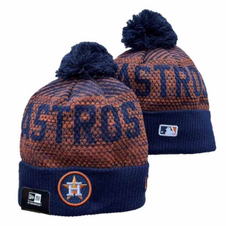 Wholesale MLB Houston Astros New Era Navy Knit Beanies Hats 3006