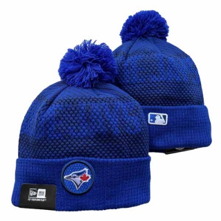 Wholesale MLB Toronto Blue Jays New Era Royal Knit Beanies Hats 3007