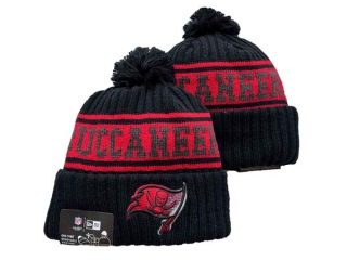 Wholesale NFL Tampa Bay Buccaneers New Era Black Knit Beanie Hats 3042