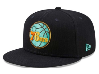 Wholesale NBA Philadelphia 76ers New Era Navy Mint Snapback Hats 2004