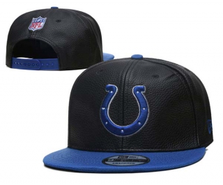 Wholesale NFL Indianapolis Colts New Era 9FIFTY Black Blue Snapback Hats 2020