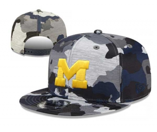 NCAA Michigan Wolverines New Era 9FIFTY Camo Snapback Hats 3004