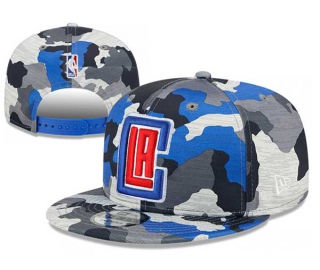 NBA Los Angeles Clippers New Era 9FIFTY Camo Snapback Hat 3014