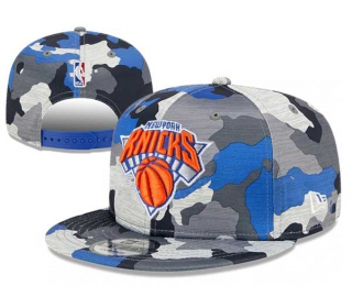 NBA New York Knicks New Era 9FIFTY Camo Snapback Hat 3014