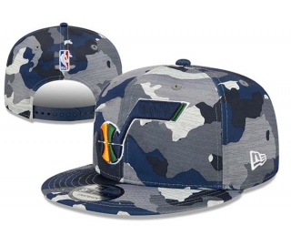 NBA Utah Jazz New Era 9FIFTY Camo Snapback Hat 3012