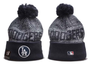 MLB Los Angeles Dodgers New Era Navy Beanies Knit Hats 5004
