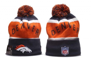 NFL Denver Broncos New Era Navy Orange Knit Beanie Hat 5012