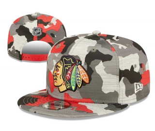 NHL Chicago Blackhawks New Era Camo 9FIFTY Snapback Hat 3002
