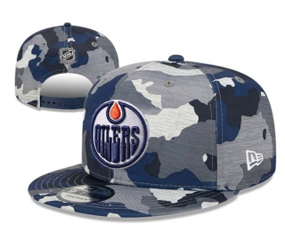 NHL Edmonton Oilers New Era Camo 9FIFTY Snapback Hat 3001