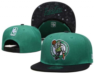 NBA Boston Celtics New Era Green Black 9FIFTY Snapback Hat 6030