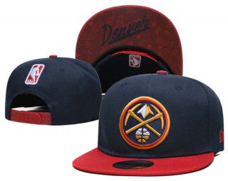 NBA Denver Nuggets New Era Navy Red 9FIFTY Snapback Hat 6006