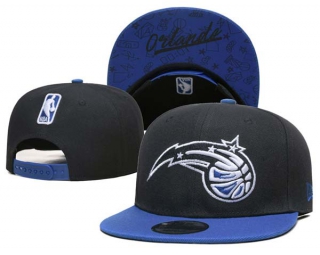 NBA Orlando Magic New Era Black Blue 9FIFTY Snapback Hat 6004
