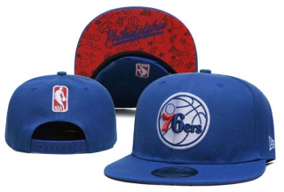 NBA Philadelphia 76ers New Era Blue 9FIFTY Snapback Hat 6006
