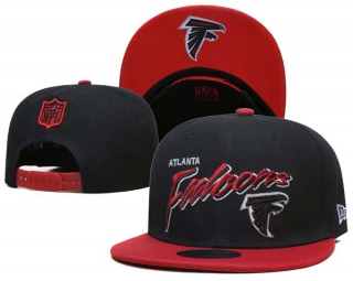 NFL Atlanta Falcons New Era Black Red 9FIFTY Snapback Hat 6023