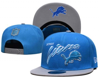 NFL Detroit Lions New Era Blue Grey 9FIFTY Snapback Hat 6013