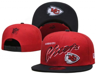 NFL Kansas City Chiefs New Era Red Black 9FIFTY Snapback Hat 6030